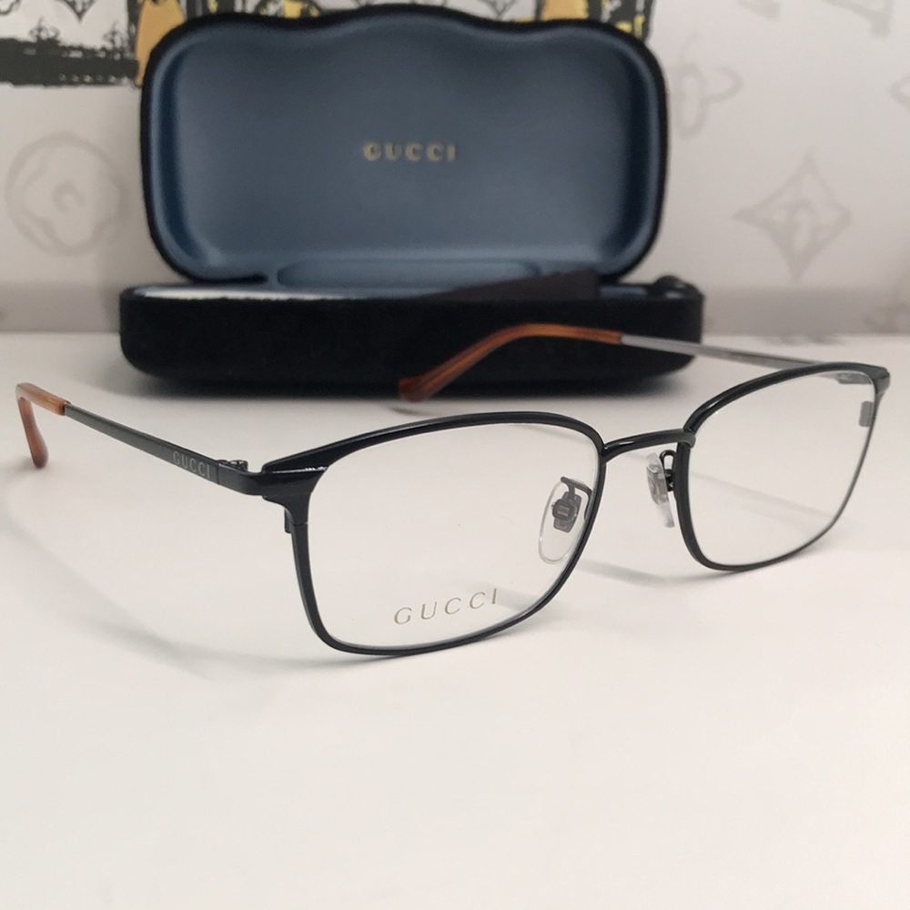 New Authentic Gucci GG0579OK 001 Eyeglasses – Classic Black Frame